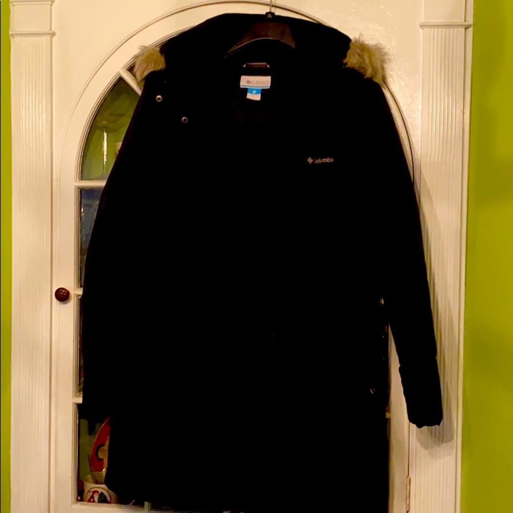 Black winter jacket
